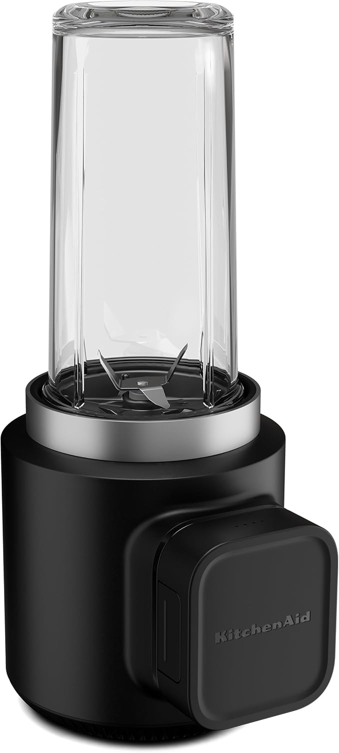 KitchenAid Go™ Cordless Personal Blender - battery included KSBR256 Black Matte