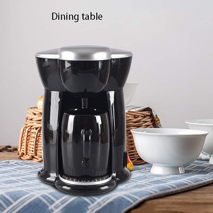 Coffee Machine Single Coffee Machine-Power:300 Watts140 Ml Water TankWashable Drip TrayActive Foam NozzleRemovable Water TankFood Grade PPfor espresso cooker