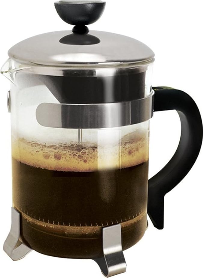 Primula 4 Cup Classic Coffee Press Chrome - 0.45 Liters