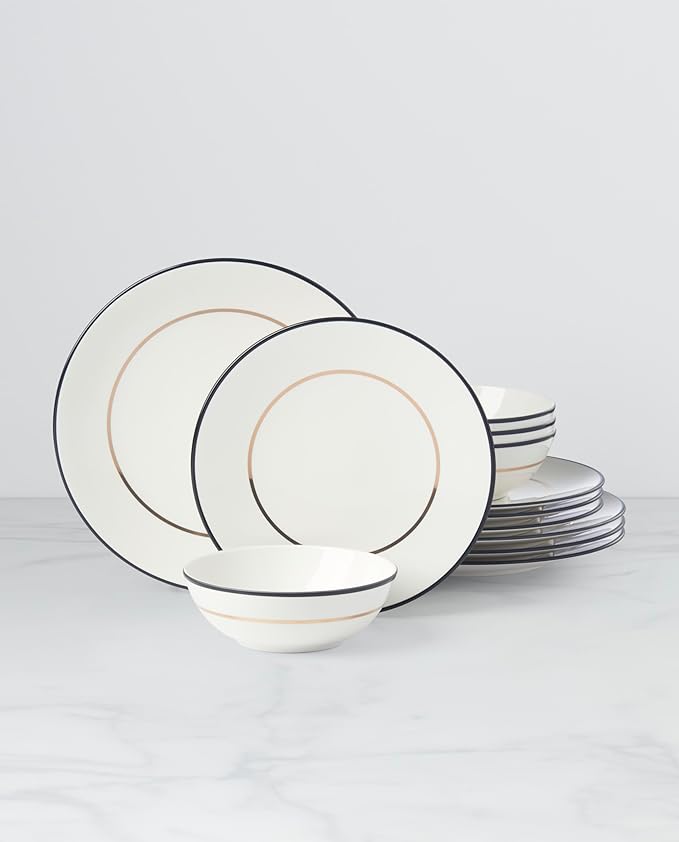 Kate Spade New York Make It Pop 12Pc Dinnerware Set 17.95