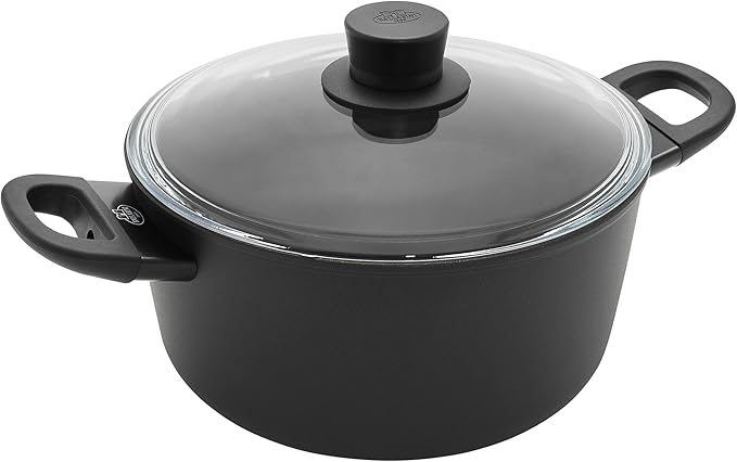 BALLARINI Avola 10-pc Aluminum Nonstick Pots and Pans Set Dutch Oven Made in Italy