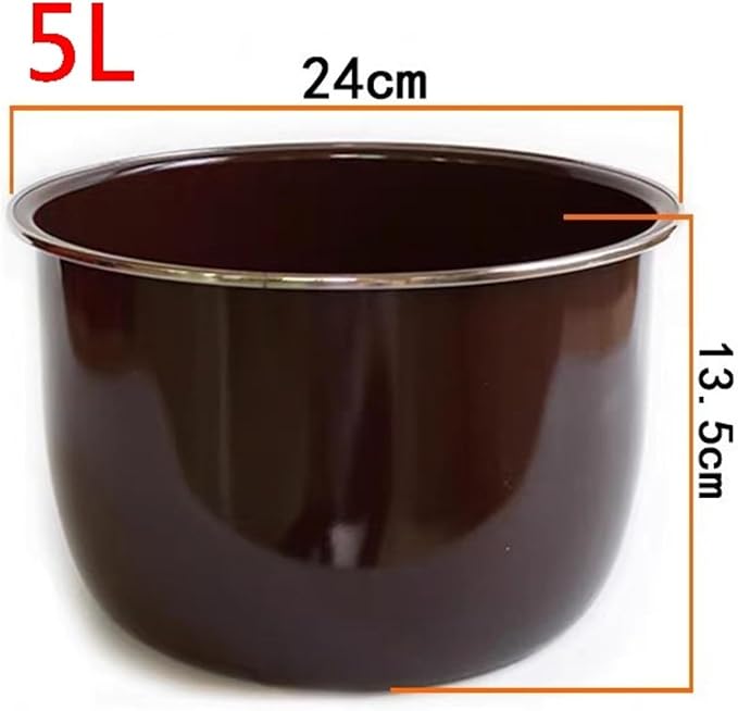 5L Electric Rice Cooker Inner Pot Bowls Multicooker Bowl Tank for Cooking Soup Porridge