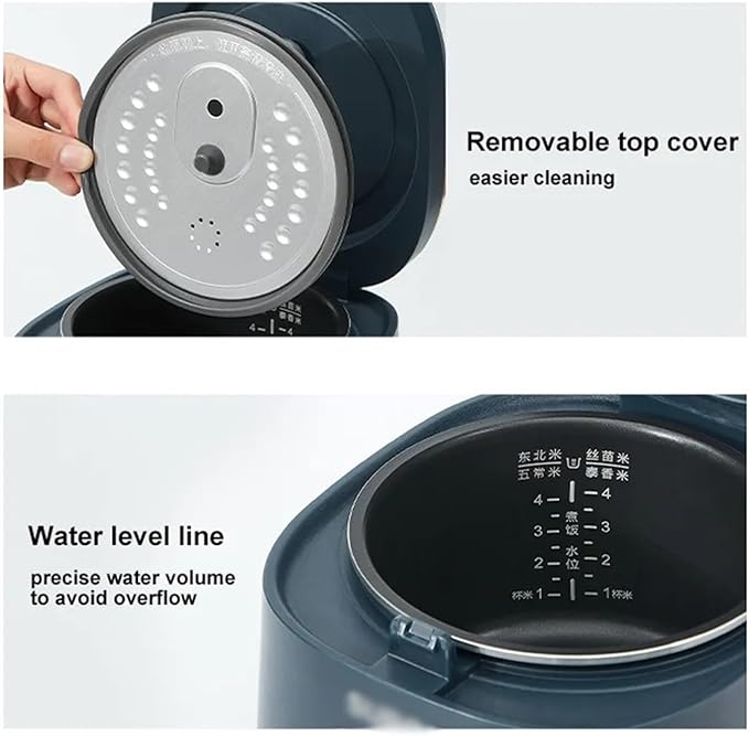GRFIT Multi-function Electric Rice Cooker 1.8L Capacity Small Smart Electric Cooker Full Automatic Rice Cooker Suitable for 1-4 People jinyi2016SHOP-1998