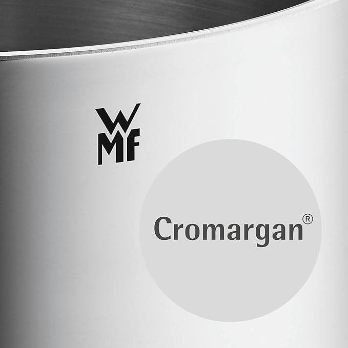 WMF Pot Set 5-Piece Quality One Steam Vent Glass Lid Cromargan® Stainless Steel Polished Suitable for Induction Hobs Dishwasher-Safe