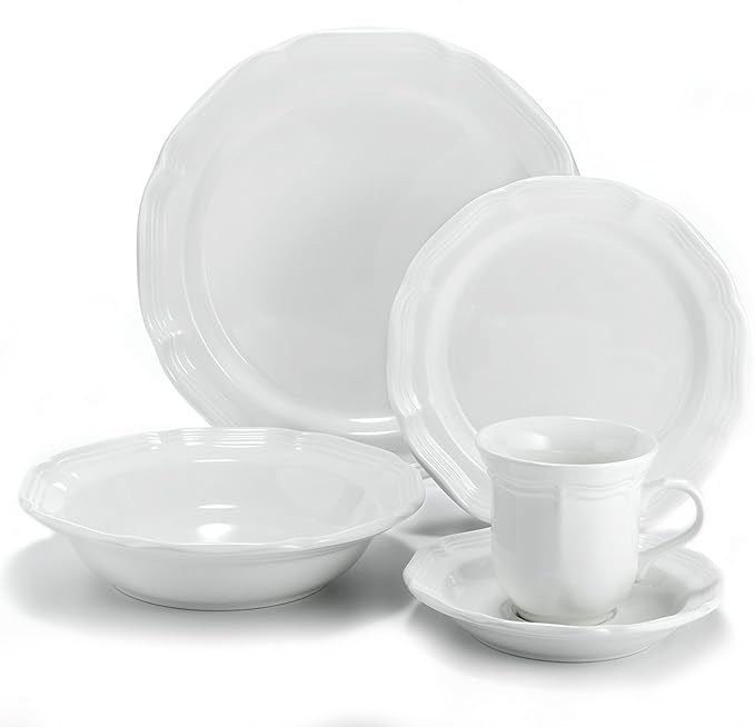 Mikasa French Countryside Stoneware Ivory 20 Pc Set