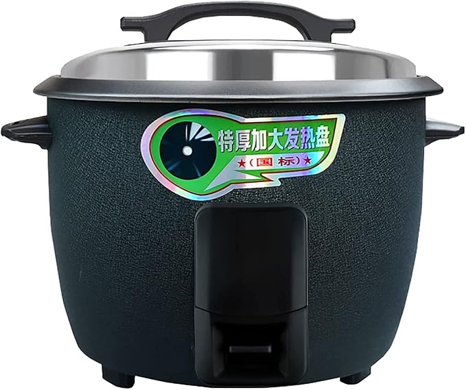 Household Electric Rice Cooker Home Old Fashioned Rice Cooker Automatic Thermal Insulation Non-Stick Inner For 2-9 People(4L)