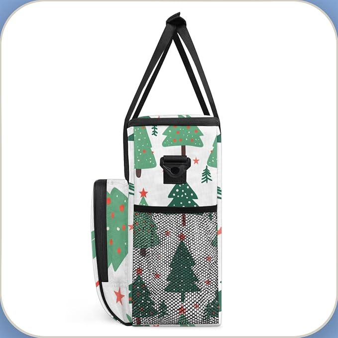 Gothic Tree Coffee Maker Carrying Bag Portable Travel Storage Tote Bag Compatible with K-Mini or K-Mini Plus Single Serve Coffee Brewer Carrying Case with Multiple Pockets &amp Shoulder Strap