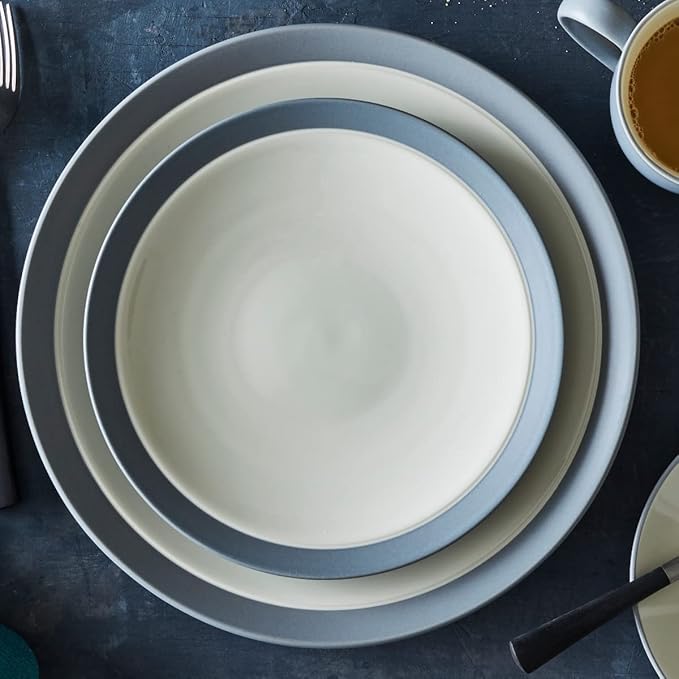 Noritake Colorwave Slate 4-Piece Curve Place Setting Service for 1