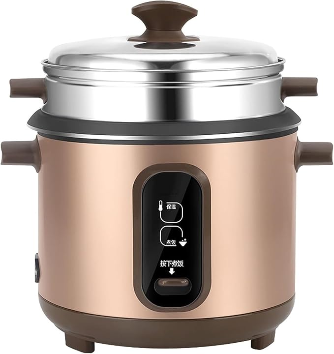 Mini Rice Cooker Commercial Rice Cooker 2L Large-Capacity Multi-Functional Non-Stick Rice Cooker/Porridge Hot Pot Soup