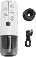 ciciglow Portable Coffee Machine Travel Cordless Automatic Coffee Maker with Capsule Compatible with Ground and Capsule for Outdoor Office Car 17 Bar Pressure System