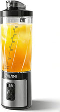 Portable Blender 20OZ Personal Smoothie &amp Shake Blender Leakproof Lid with Sip Spout USB-C Rechargeable Detachable &amp Easy-to-Clean black