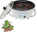 Electric Coffee Roaster Machine Household Coffee Bean Roaster Non-Stick Pot 0-240℃ Temperature Adjustment Grain Drying