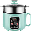 Rice Cooker Household Multifunctional All-in-one Rice Cooker/Frying Pan/Wok/Soup Pot Non-Stick Inner Pot for 1-2 People (F) (D)