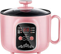 Rice Cooker Household Multifunctional All-in-one Rice Cooker/Frying Pan/Wok/Soup Pot Non-Stick Inner Pot for 1-2 People (F) (C)