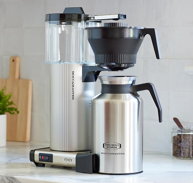 Technivorm Moccamaster 39340 CDT Grand Coffee Maker 60 Ounce Silver