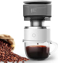 Generic BrewMatic-Smart Automatic Mini Portable Coffee Maker | Single Cup Pour Over Drip Coffee Machine with Filter for Travel Home Office and Kitchen Small