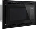 Tough Grade RV Convection Microwave with Air Fryer | 6-in-1 Built-In Combo Oven – Microwave Grill Convection Broil Air Fry Combo | 1.0 Cu Ft | Trim Kit Included (Black)