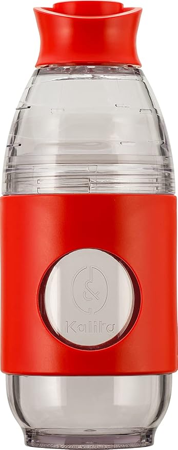 Kalita #35276 Kalita Coffee Maker 16.9 fl oz (500 ml) Outdoor Wave Filter w/KWF-155 Red