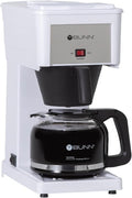 BUNN GRW Velocity Brew 10-Cup Home Coffee Brewer White