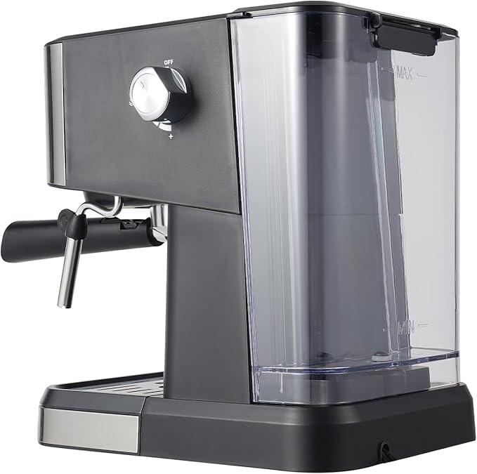 1050W 110V Semi-automatic Coffee Machine with 50.73 Ounces Water Tank Small Drip Coffee Machine Expresso Coffee Machine Cappuccino Machine Espresso Machine Maker for Cappuccino Latte Macchiato