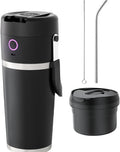 2in1 Insulated Mixing Cup 6000mAh Battery 180W Motor Portable Smoothie Mixer 6000mAh Rechargeable Juicer
