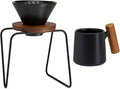 ChefWave Coffee Enthusiast Bundle Set - Single Serve Pour Over Coffee Maker Set w/Coffee Mug Compatible with No. 2 Filter V60 Dripper BPA free 2 Way Drip Coffee Maker (2 Items)