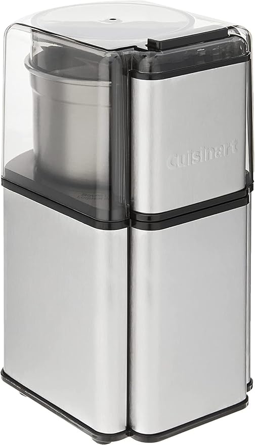 Cuisinart Coffee Maker 14-Cup Glass Carafe Fully Automatic for Brew Strength Control &amp 1-4 Cup Setting Stainless Steel DCC-3200P1 &amp DCG-12BC Grind Central Coffee Grinder Blade Silver