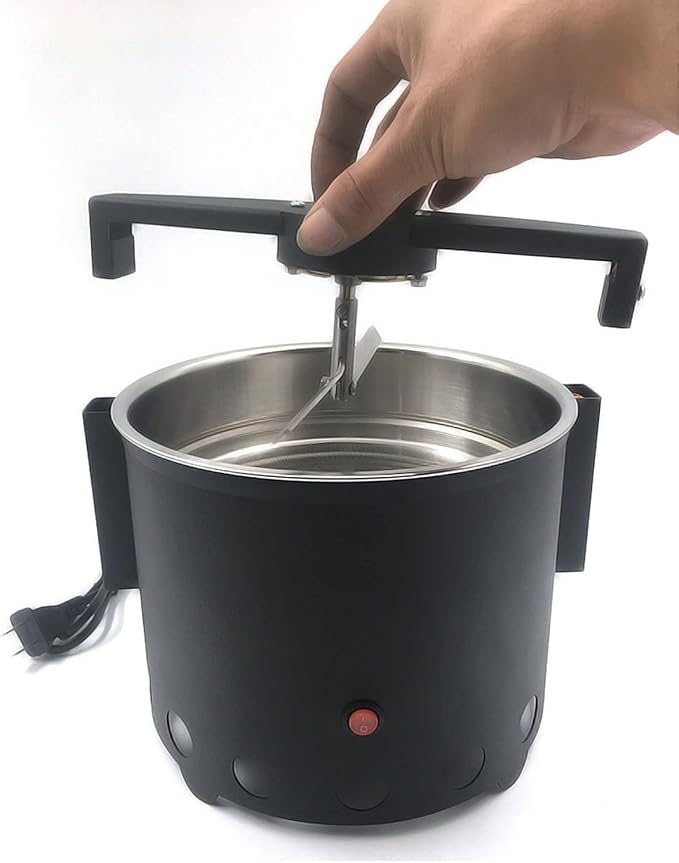 1.1LB Coffee Bean Cooler Electric Roasting Cooling Machine Rotating Coffee Bean Cooling Plate With Stainless Steel Two-layer Filter Screen For Homecafe Roasting Cooling 110V