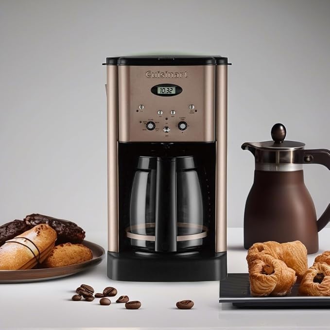 Cuisinart DCC-1200 Brew Central 12 Cup Programmable Coffeemaker Umber