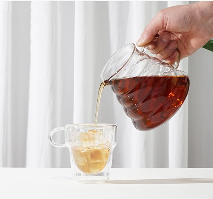 Ice Drip Coffee Pot Drip Cold Brew Glass Coffee Maker Filter Glass Percolators Espresso Kitchen Pot Ice Cold Brew Pots Brewer Kitchen MachineA
