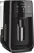 Hamilton Beach One Press Programmable Dispensing Drip Coffee Maker with 12 Cup Internal Brew Pot Removable Water Reservoir Black Next Gen (47600)