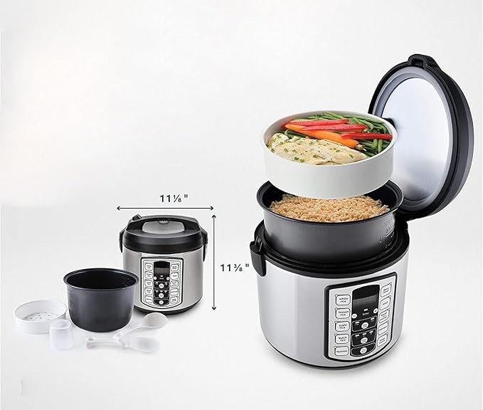 Professional 20-Cup (Cooked) / 5Qt. Digital Rice &amp Grain Multicooker