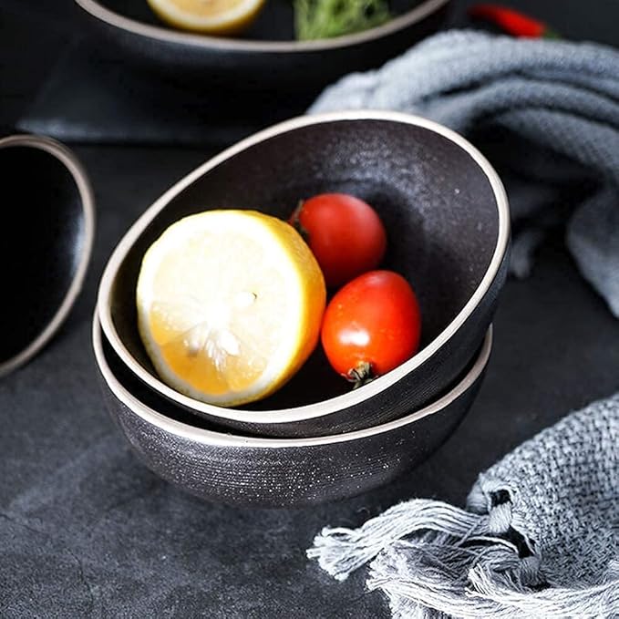 Dinnerware Set Kitchen and Dining10 Pieces Dinnerware Sets PorcelainSolid Color Dish SetsBowls/Dinner Plates/Saucers/MugsEuropean Simple Tableware Set for Daily