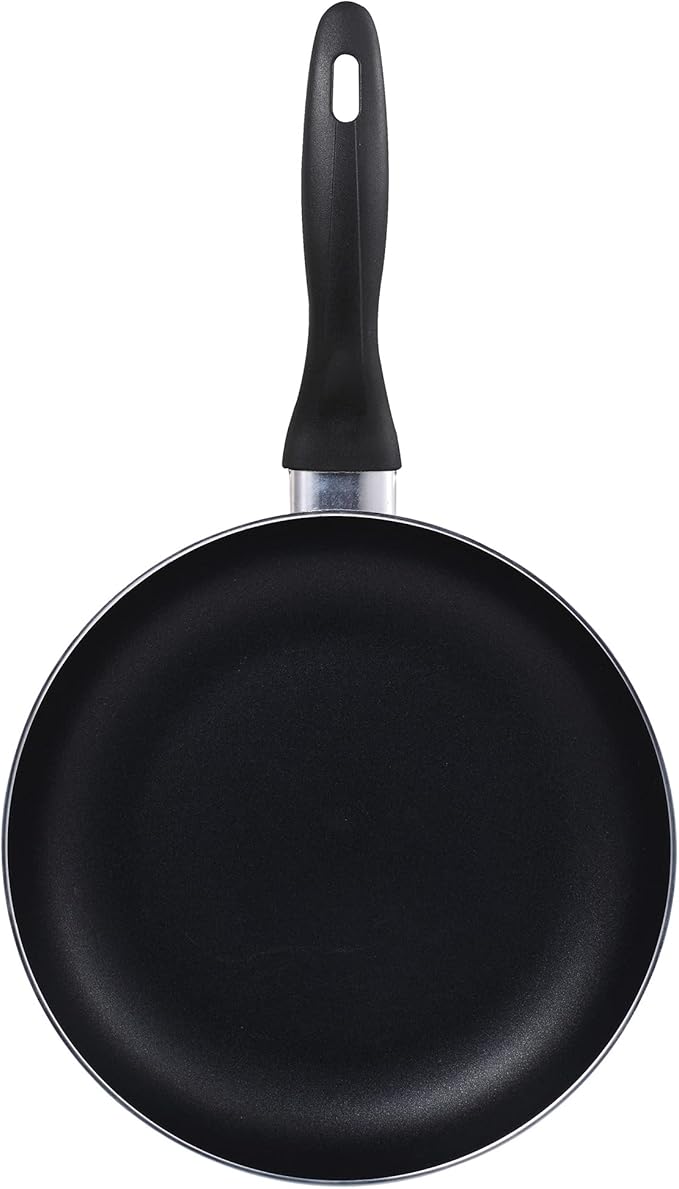 7-Piece Stainless Steel Battery: Saucepan Without lid Ø16 / saucepans with lid Ø18 / Ø20 and Ø24 (4.0L) and Set of 3 Pans Ø16/20/24 cm Pressed Aluminium