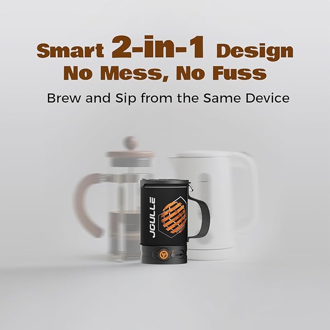Percolator Coffee Pot ElectricBoil Water &amp Brew Tea 2-in-13 Cup Coffee MakerPortable Tea Kit for CampingTravel