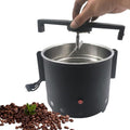 Electric Coffee Bean Cooler 600g Fast Roaster Cooling Machine Coffee Bean Cooling Plate with Stainless Steel Filter Radiator with Stirring Rod for Camping Travel Office 40MeshScreen