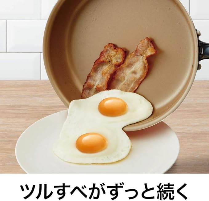 Evercook Frying Pan Set 9 Piece Set Removable For Gas Fire Orange Doshisha