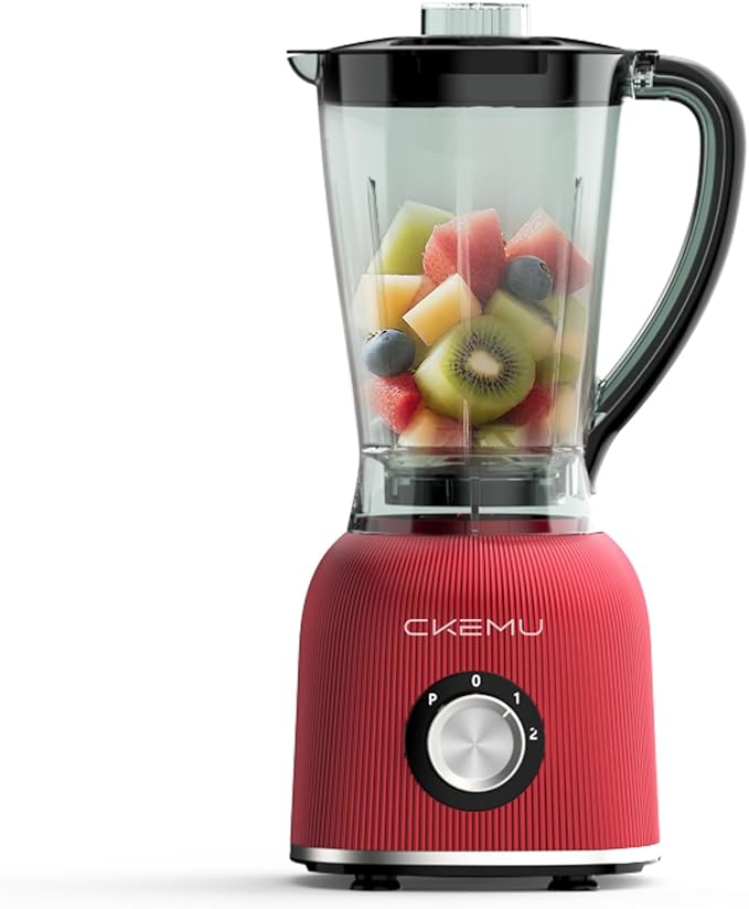 Professional Blender | 8-Cup Big Capacity | Powerful 25000RPM Motor | Smoothies Shakes and Frozen Drinks Blender | BPA-Free &amp Dishwasher-Safe | Red
