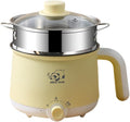 Electric Hot Pot Raman Cooker 2 Gear Nonstick Boil Dry Protection Electric Rice Cooker Noodles Cooker for Porridge Fry Eggs steel steamer