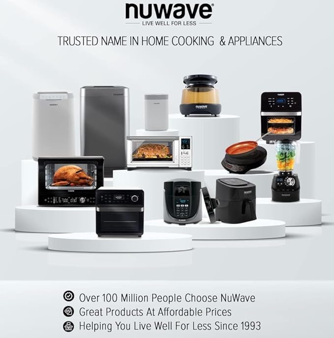 Nuwave Infinity Moxie 64oz Blender - Professional Grade Self-Cleaning BPA-Free