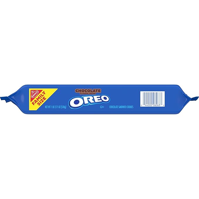 OREO Chocolate Creme Chocolate Sandwich Cookies Family Size 12 - 18.71 oz Packs
