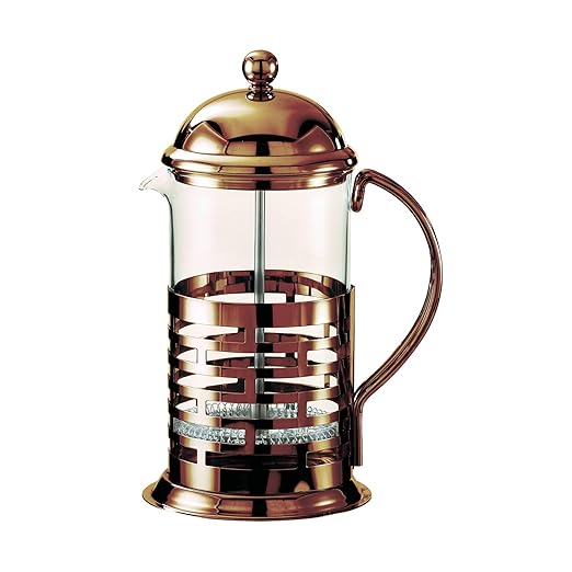 Service Ideas T477BRNZ Brick Coffee Press Bronze 600 mL