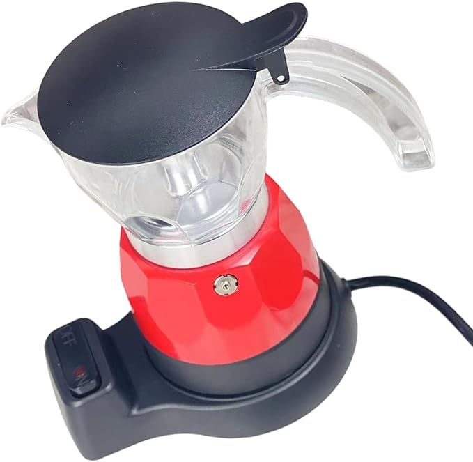 Zerodis Coffee Makers Coffee Cups Pour Over Tea Pot with Ergonomic Handle 150ml Large Capacity Drip Proof Quick Heating Brewer Accurate Pouring for Hot Cold Drink Kettle