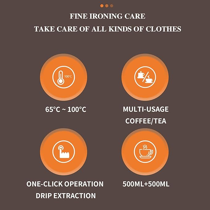 Electric Coffee Maker 1200W Portable Machine Brews 8 Cups Anti-Overflow &amp Anti-Dry Burn Ideal for Turkish Coffee Lovers