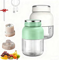 Blender Mini Japan 28/37fl Oz Hand Blender Leak Proof Design No Filter Required | Wireless | One Cup with Double Lid USB-C Rechargeable for Smoothies Shakes (2pcs 37fl Oz)
