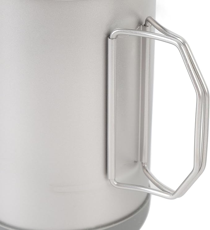 Stylish 304 Stainless Steel French Press Coffee Maker 1000ml Portable Hand Brewed Coffee Press Pot for Camping Simple Maintenance and Versatile Use (Silver)