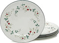 Pfaltzgraff Winterberry 10-1/2-Inch Dinner Plates Set of 4 White