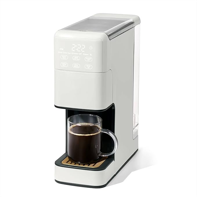 Perfect Grind™ Programmable Single Serve Coffee Maker White Icing by Drew Barrymore (White Icing)