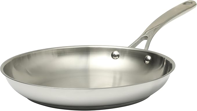 Martha Stewart Castelle 10 Stainless Steel Frying Pan Non Toxic Fry Pan Skillet