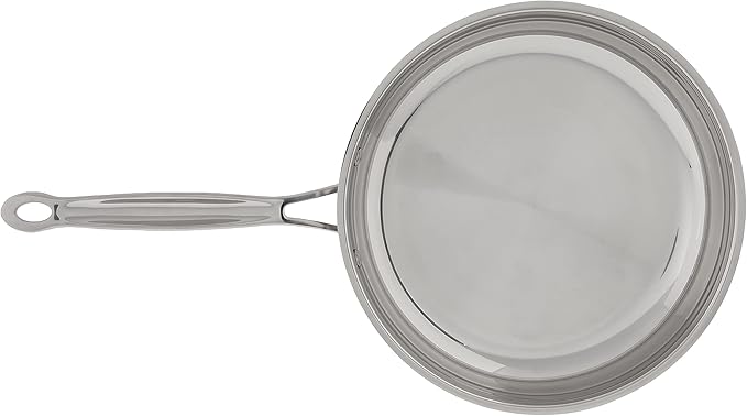 Cuisinart 12 Piece Cookware Set with 10-Inch Open Skillet MultiClad Pro Triple Ply and Chef's Classic Stainless Steel